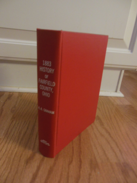 Image for 1883 History of Fairfield County Ohio Past and Present