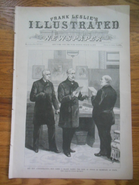 Image for Frank Leslie's Illustrated Newspaper March 16, 1889