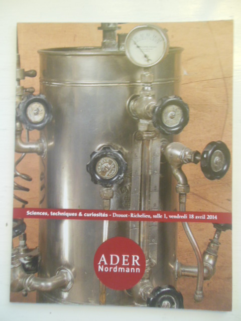 Image for Sciences Techniques & Curiosites (French Auction Catalog Ader Nordmann 2014)