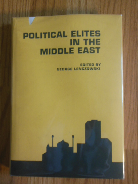 Image for Political Elites in the Middle East