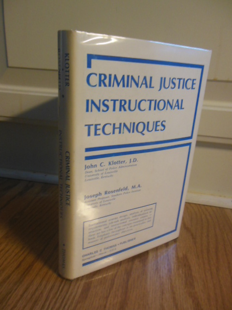 Image for Criminal Justice Instructional Techniques