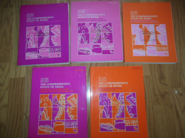 Image for The Comprehensive Study of Music: (Volumes I, II, III, IV, V)