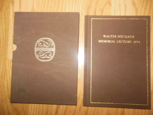 Image for The Three Perfections: Walter Neurath Memorial Lecture 1974