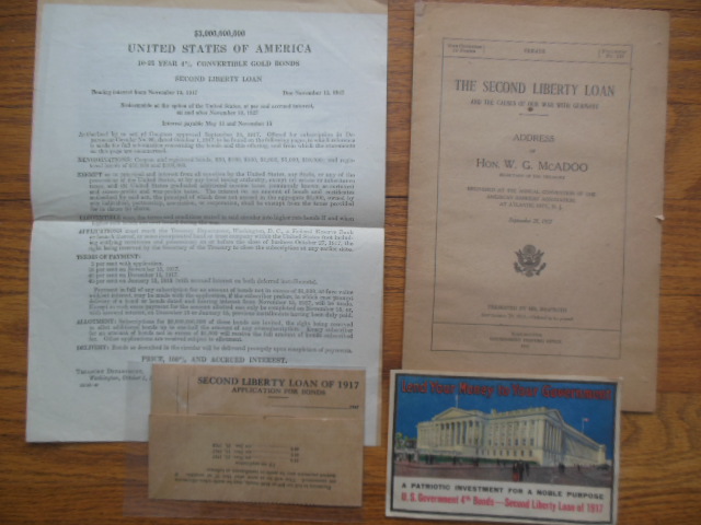 Image for The Second Liberty Loan WWI 1917 (McAdoo speech, explanation, and application)