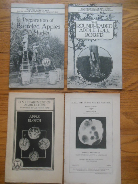 Image for Apple Bitter-Rot and Its Control; The Round-Headed Apple Tree Borer; Preparation of Barreled Apples For Market; Apple Blotch