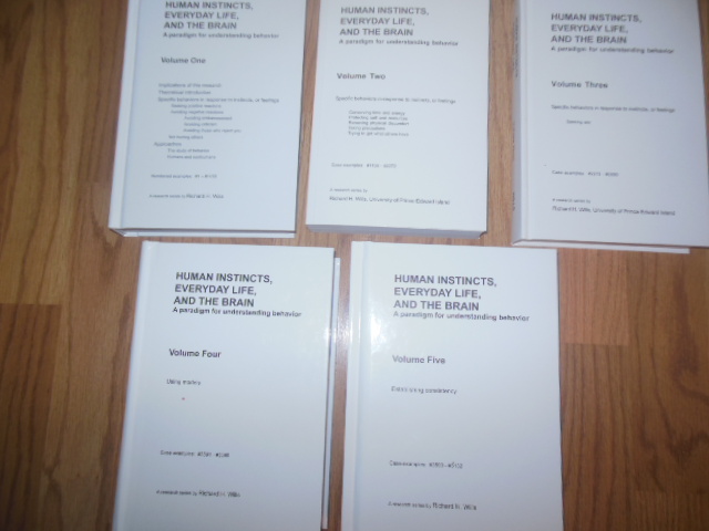 Image for Human Instincts, Everyday Life, And the Brain: A Paradigm For Understanding Behavior (Five Volume Set)