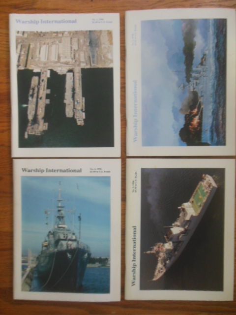 Image for Warship International Magazine 1996 (4 issues, full run)