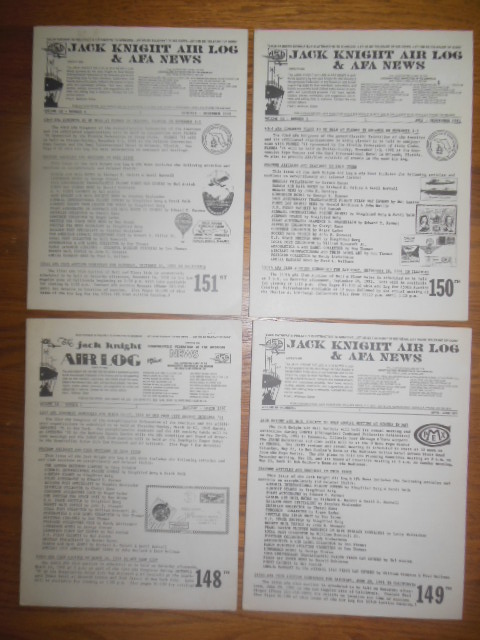Image for Jack Knight Air Log and AFA News (Four Issues, Full Run 1991)
