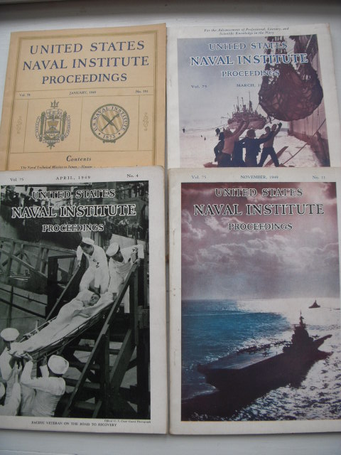 Image for United States Naval Institute Proceedings 1949 (Four Issues, Jan. March, April, Nov.)