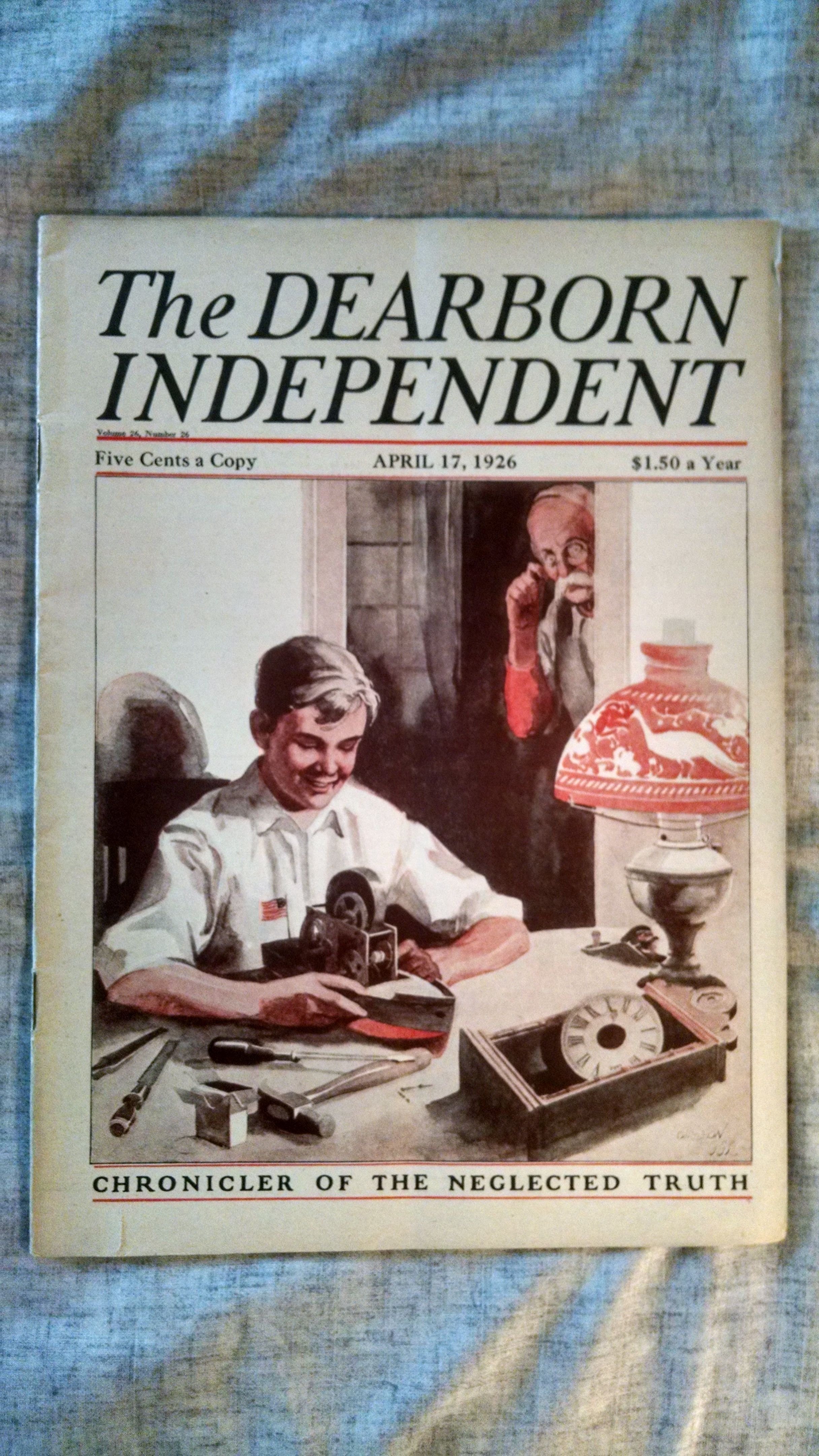 Image for THE DEARBORN INDEPENDENT APRIL 17 1926