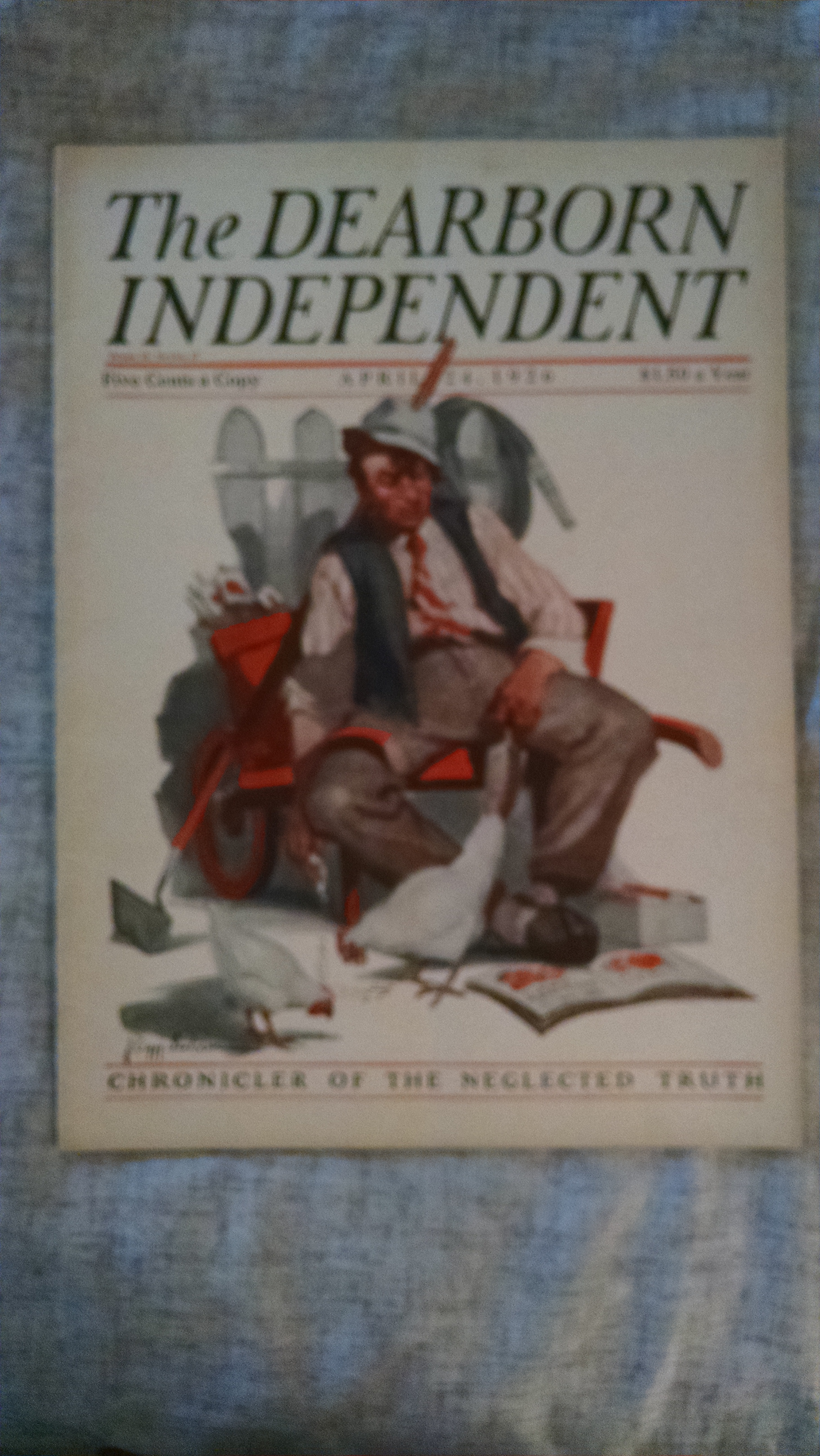 Image for THE DEARBORN INDEPENDENT APRIL 24 1926