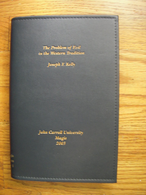Image for The Problem of Evil in the Western Tradition (SIGNED & in Printed Leatherette Cover)