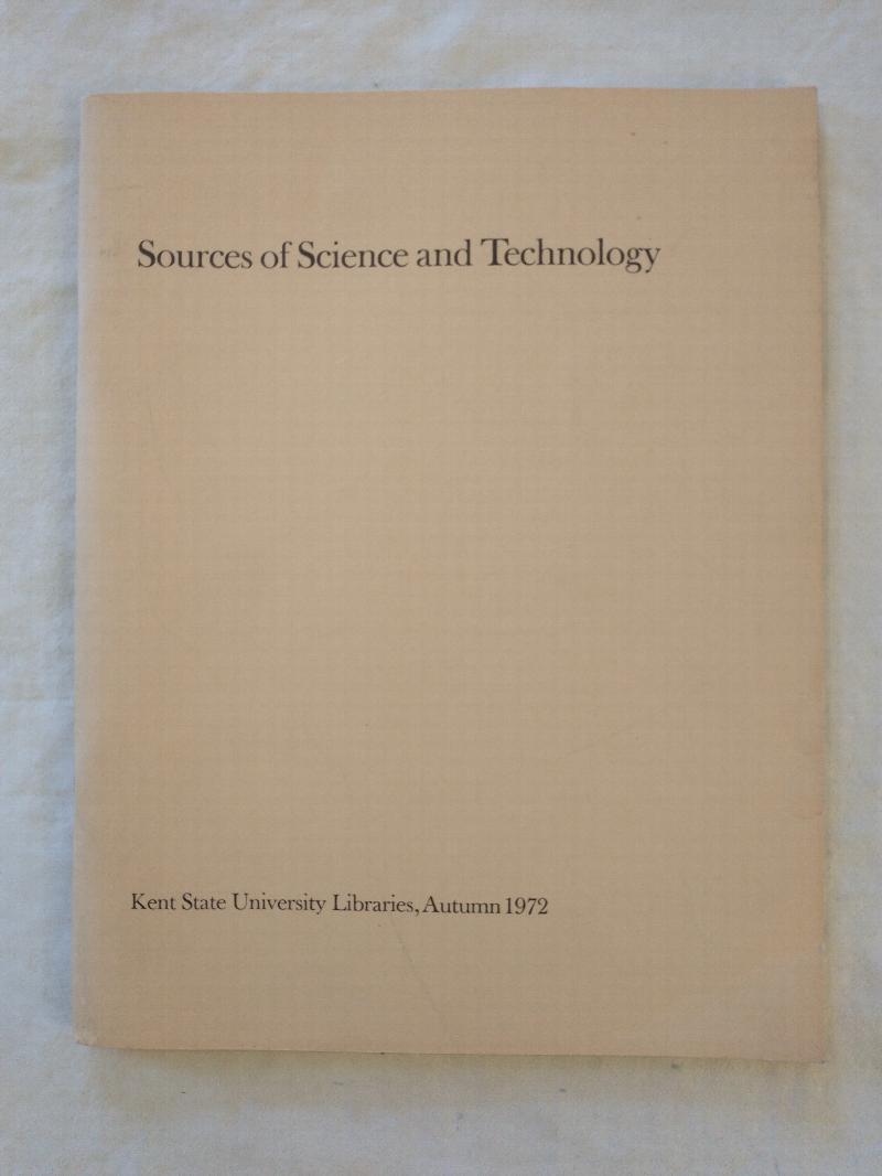 Image for SOURCES OF SCIENCE AND TECHNOLOGY