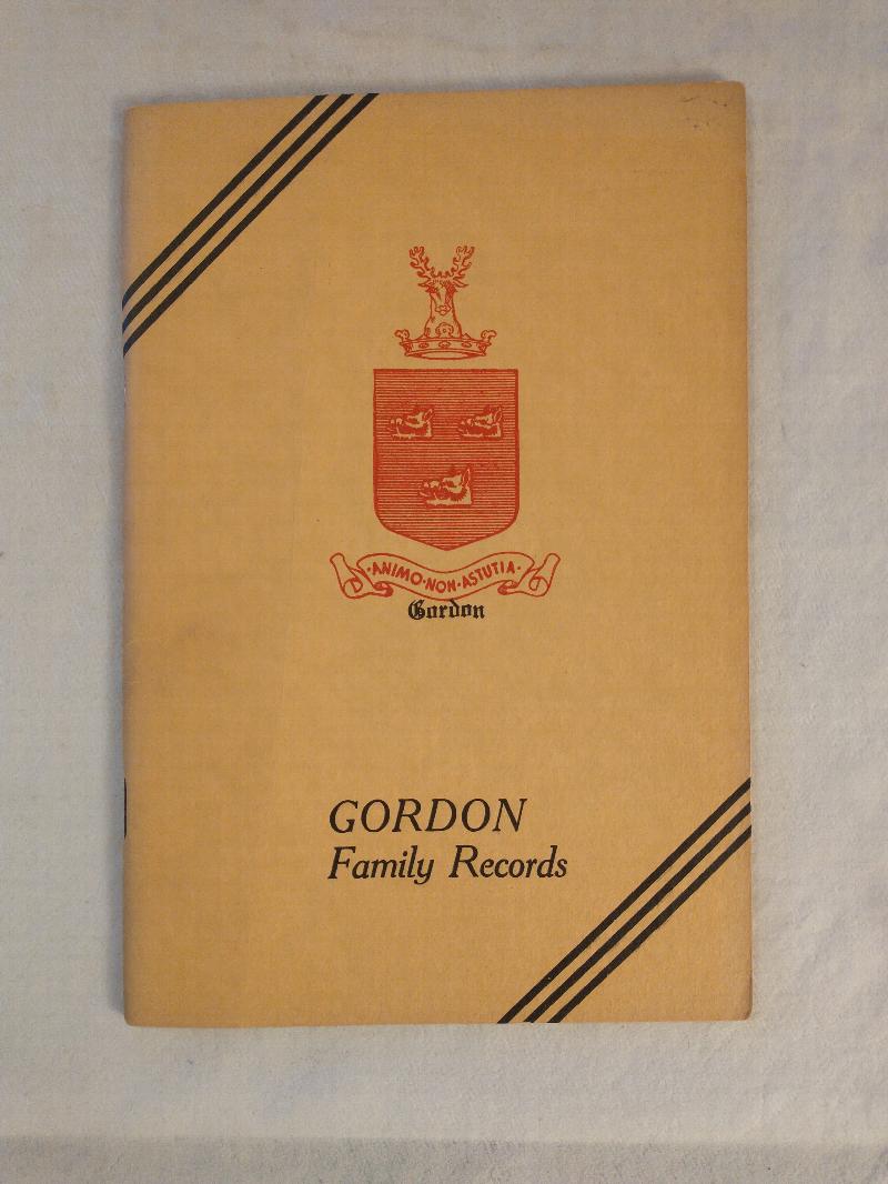 Image for GORDON FAMILY RECORDS