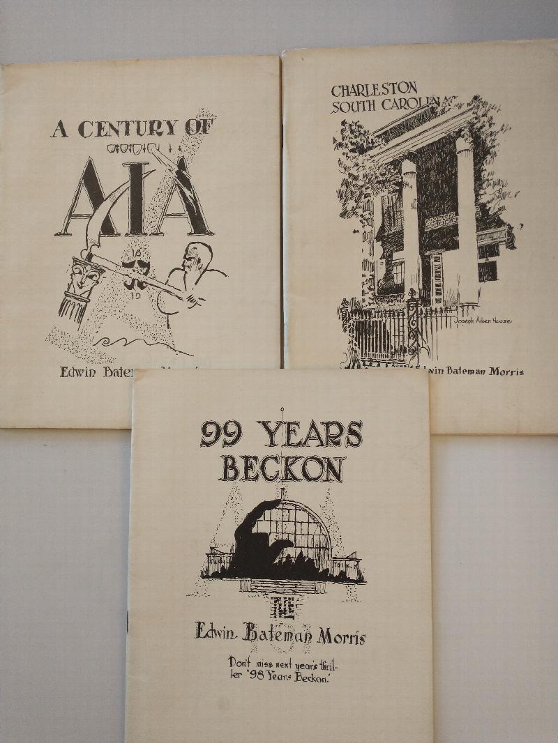 Image for A CENTURY OF A.I.A. .   CHARLESTON SOUTH CAROLINA . 99 YEARS BECKON      [ 3 BOOKLETS ]