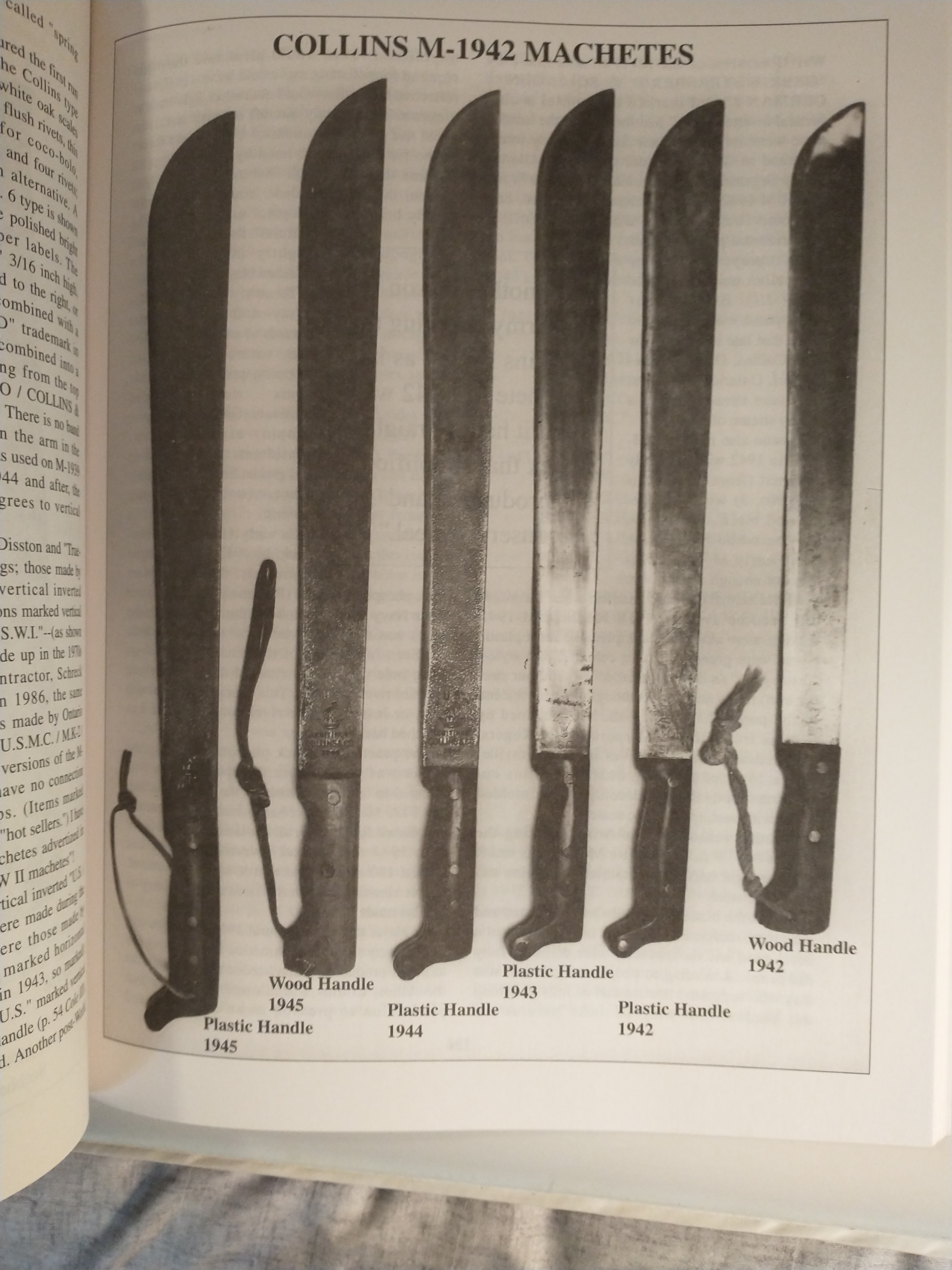 COLLINS MACHETES AND BOWIES 18451965