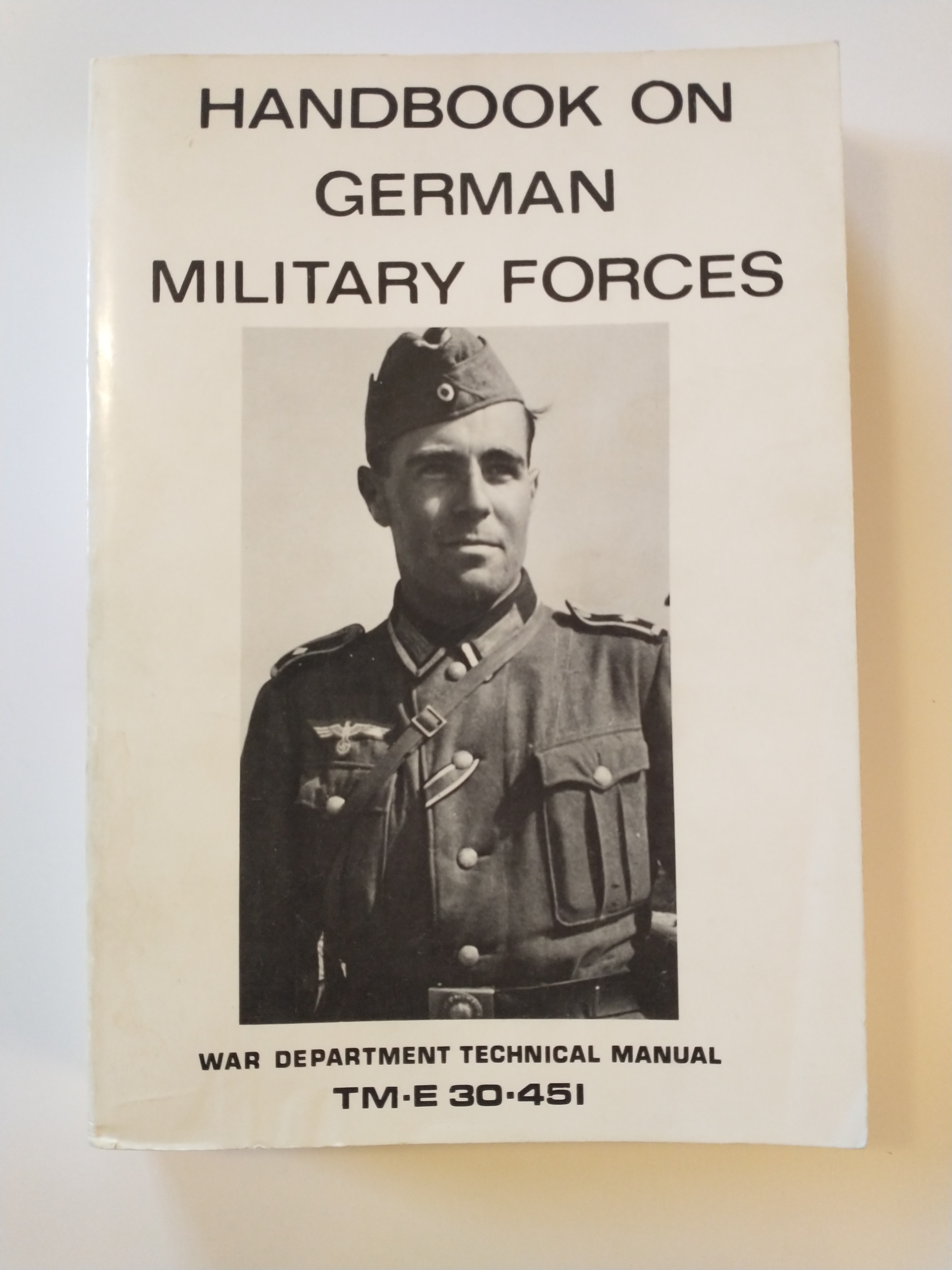 Handbook on German Military Forces: Norwood, David I