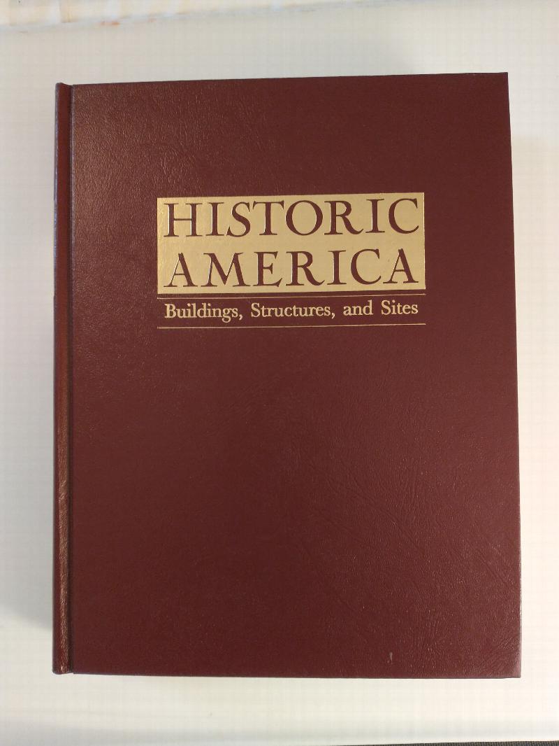 Image for HISTORIC AMERICA BUILDINGS , STRUCTURES , AND SITES