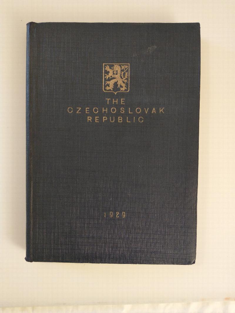 Image for THE YEAR BOOK OF THE CZECHOSLOVAK  REPUBLIC  1929