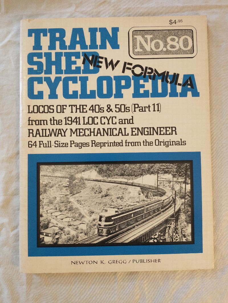 Image for TRAIN SHED CYCLOPEDIA  NO 80