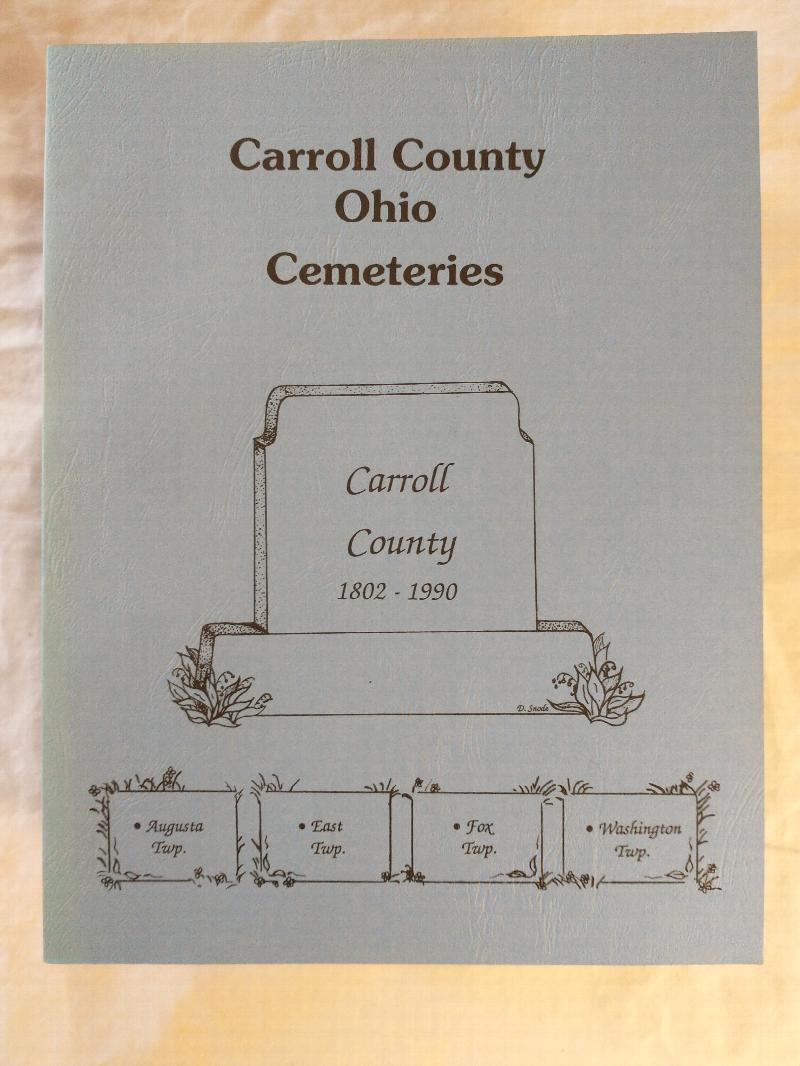 Image for CARROLL COUNTY OHIO CEMETERIES   VOLS 1, 2, 3, 4, 5,