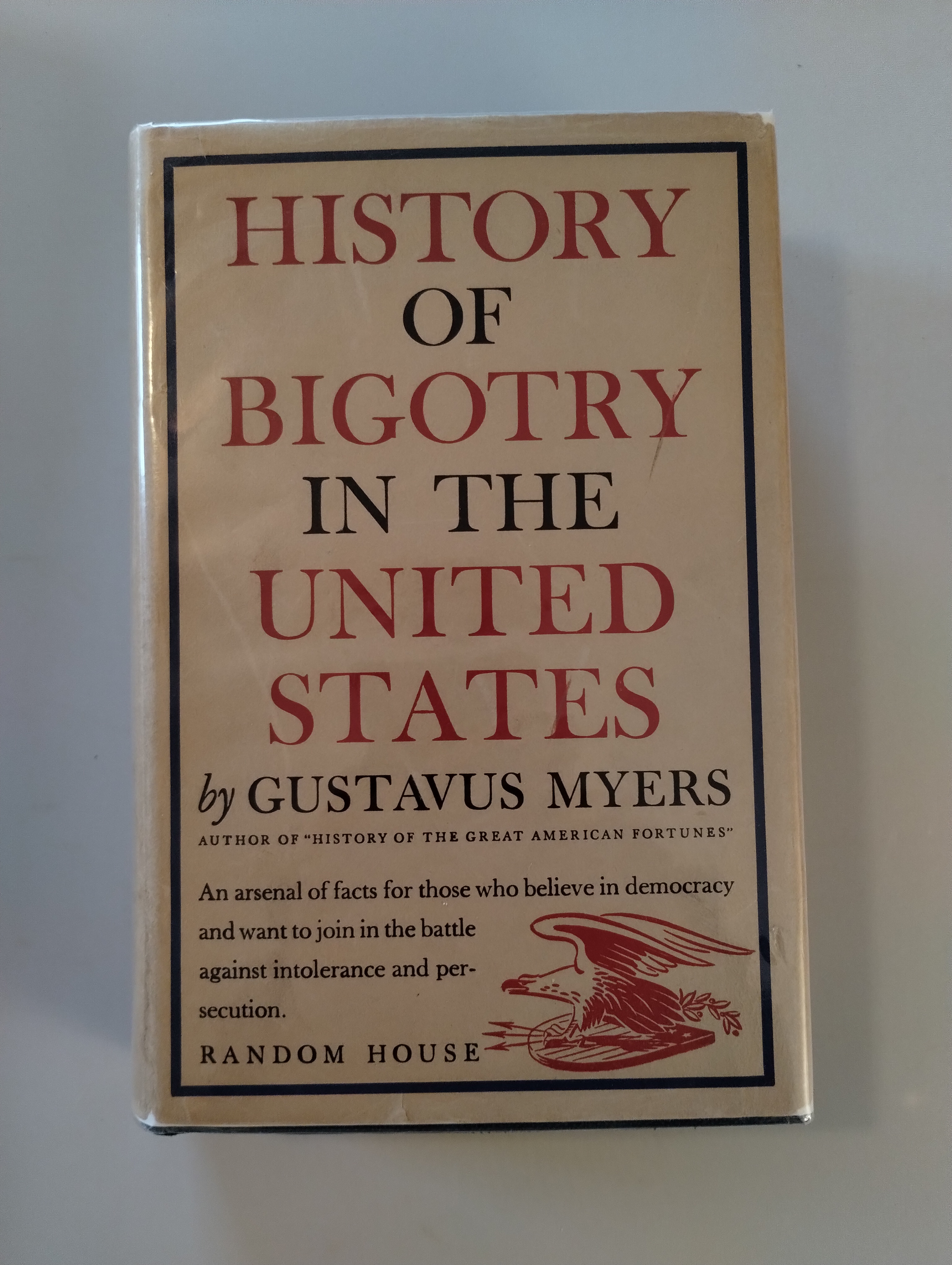 HISTORY OF BIGOTRY IN THE UNITED STATES