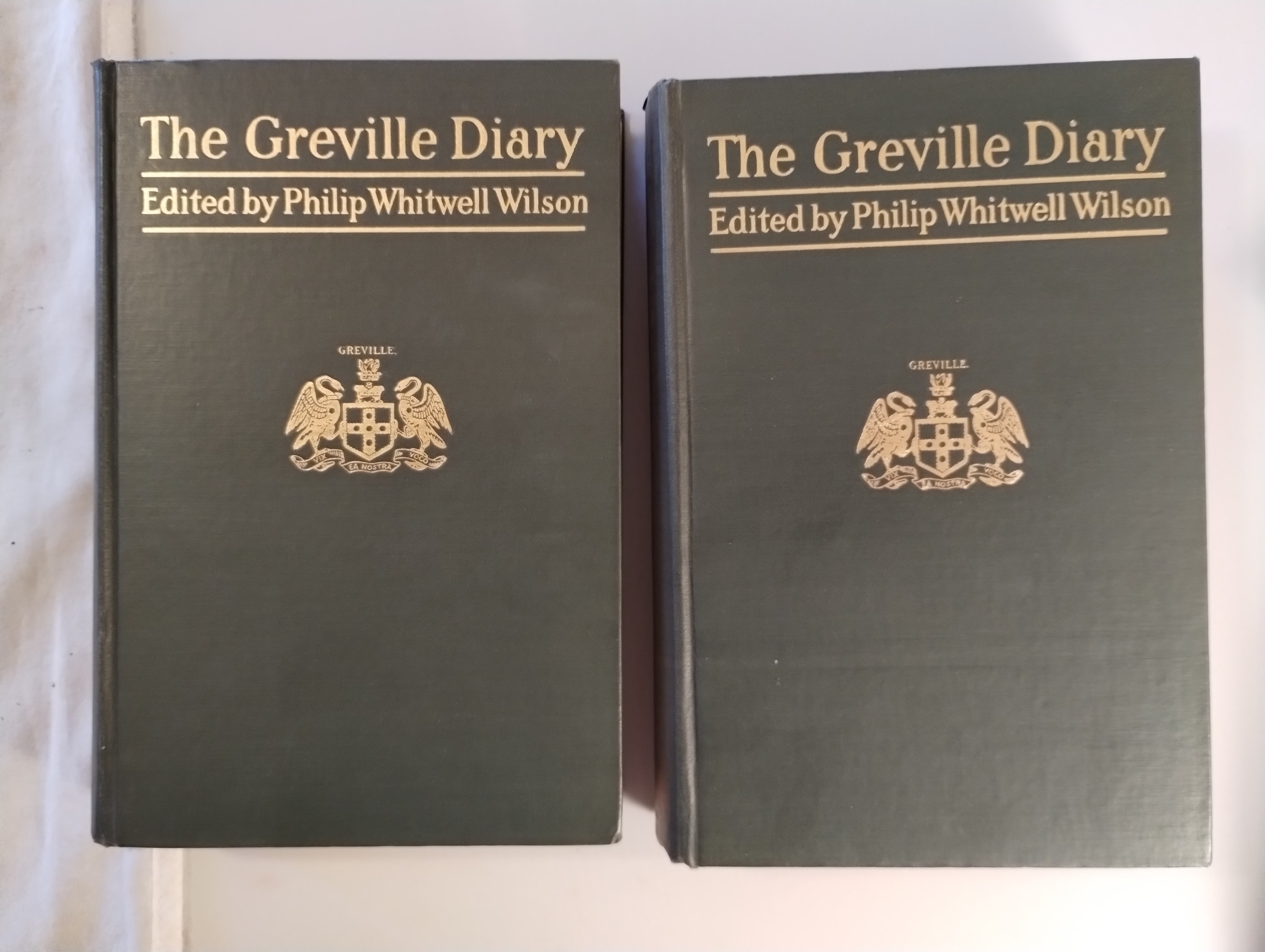 THE GREVILLE DIARY VOL I & II