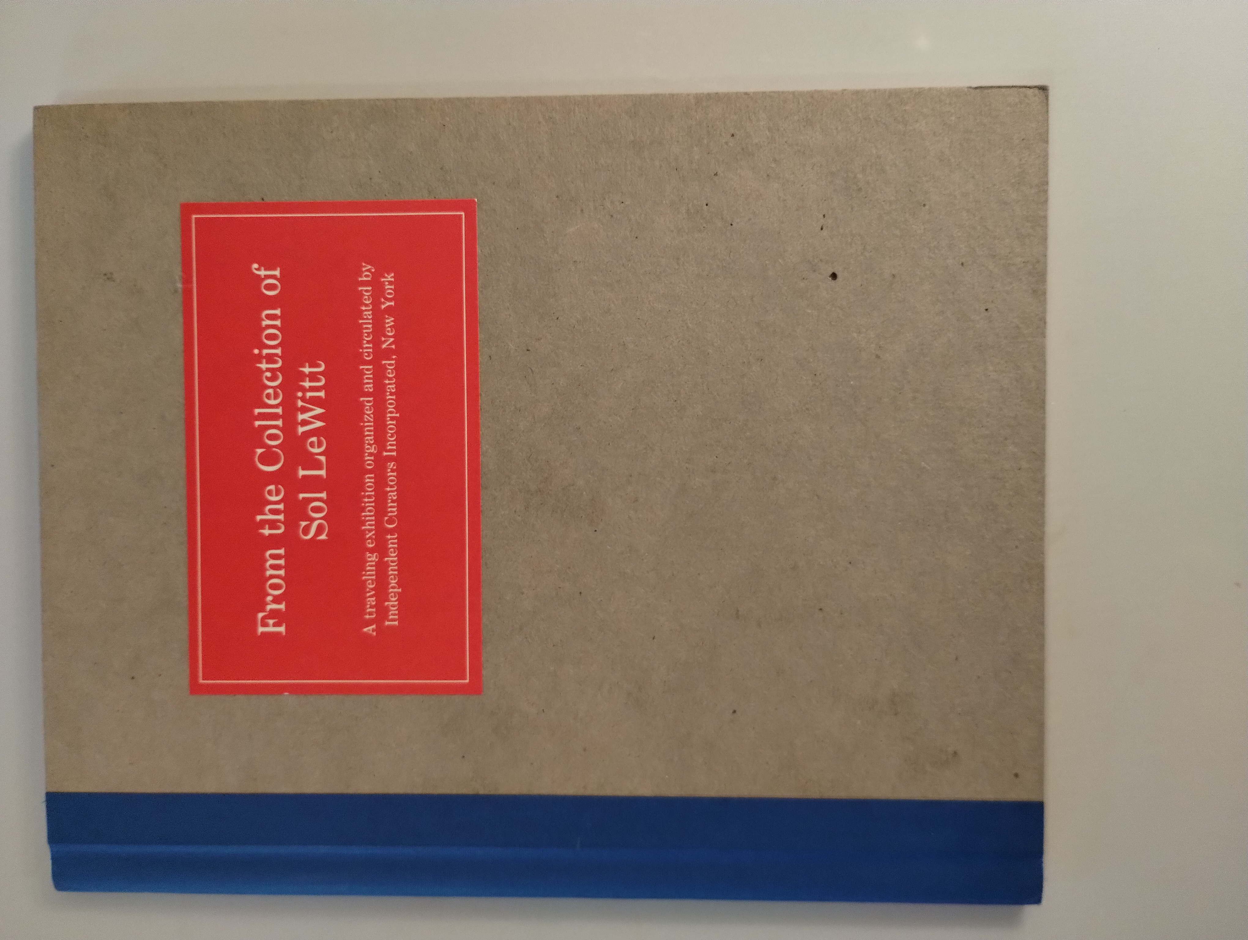 FROM THE COLLECTION OF SOL LeWITT