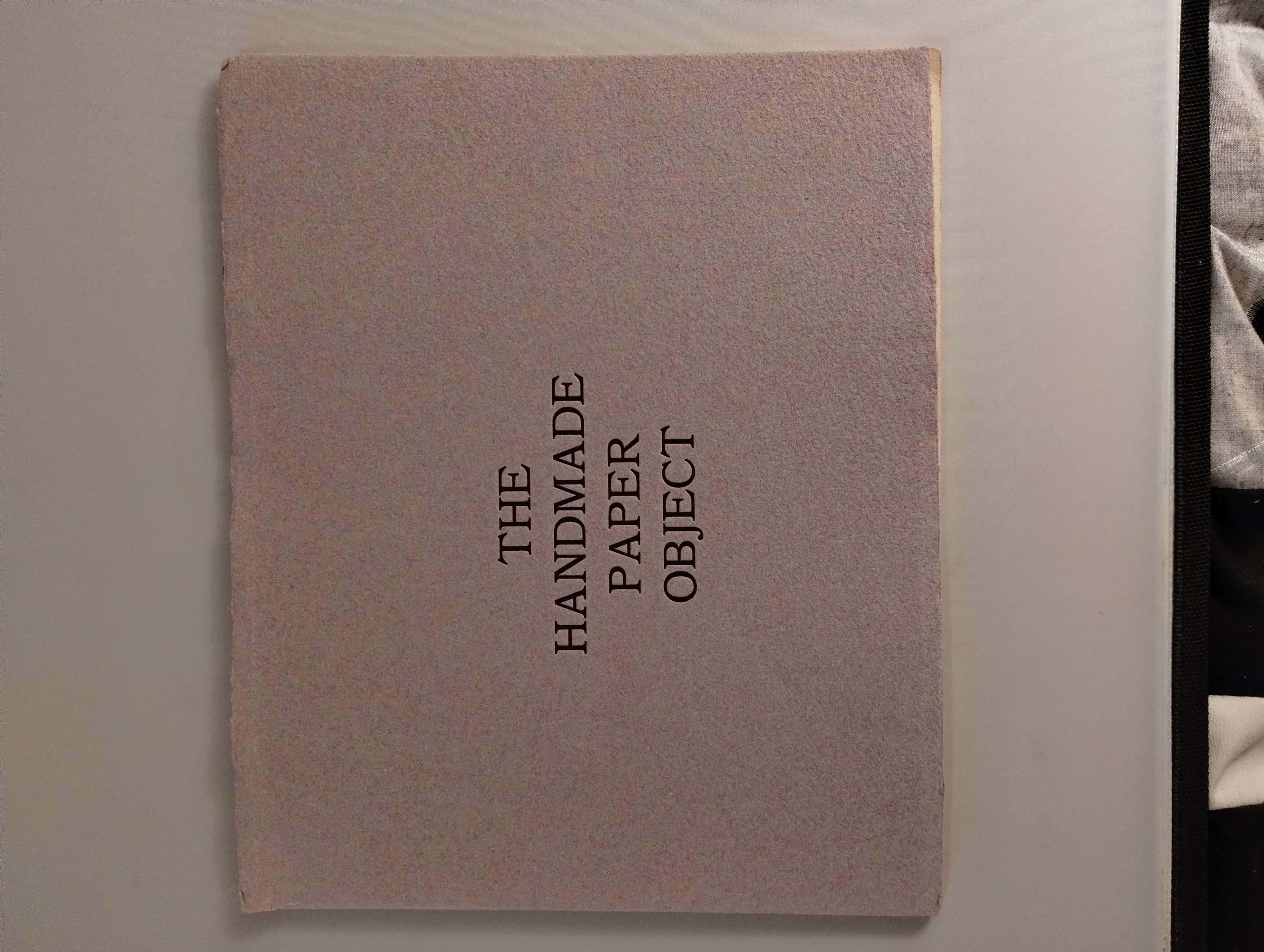 THE HANDMADE PAPER OBJECT