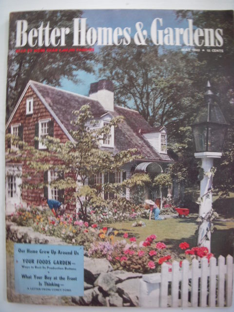 Image for Better Homes  & Gardens Magazine May 1943